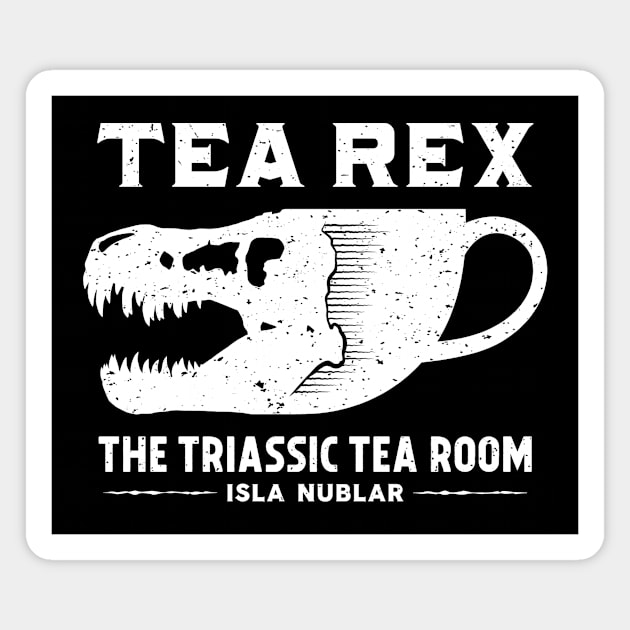 Tea Rex [Alt] Magnet by DCLawrenceUK